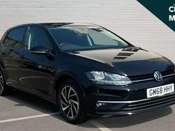 Deep black pearl Used 2019 VW Golf VII Match Hatchback | £13,454 (Fair price)