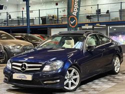 Blue Used 2012 Mercedes C220 AMG Coupe | £4,799 (Fair price)