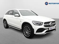 White Used 2020 Mercedes GLC300e AMG Line Premium SUV | £26,099 (Fair price)