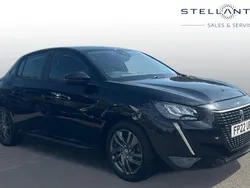 Black Used 2022 Peugeot 208 Active Premium Hatchback | £11,775 (Fair price)