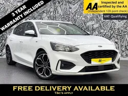 White Used 2020 Ford Focus ST-Line X Hatchback | £12,795 (Fair price)