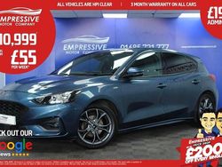 Blue Used 2019 Ford Focus ST-Line Hatchback | £10,999 (Fair price)