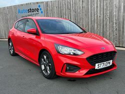 Red Used 2021 Ford Focus ST-Line Hatchback | £14,692 (A bit pricey)