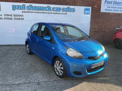 Blue Used 2010 Toyota Aygo Hatchback | £2,795 (Fair price)