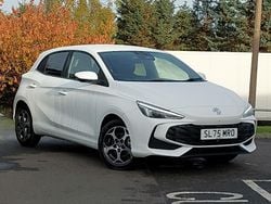 White New 2025 MG MG3 Trophy Hatchback | £17,498