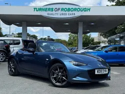 Blue Used 2018 Mazda MX5 Cabriolet | £16,000 (Fair price)