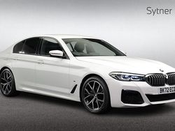 White Used 2022 BMW 520 M Sport | £31,500 (Fair price)