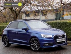 Blue Used 2016 Audi A1 Sportback S-Line Hatchback | £9,995 (A bit pricey)