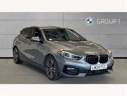 Skyscraper grey metallic Used 2024 BMW 118 Sport Line Hatchback | £22,495 (Good price)