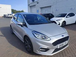 Silver Used 2018 Ford Fiesta ST-Line Hatchback | £11,495 (A bit pricey)
