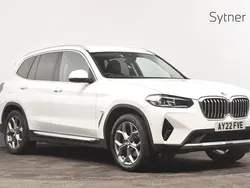 White Used 2022 BMW X3 xLine SUV | £29,000 (Good price)