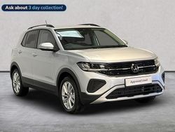 Silver New 2025 VW T-Cross Match SUV | £22,425 (Fair price)