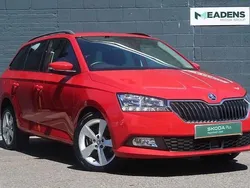 Velvet red metallic Used 2021 Skoda Fabia SE L Estate | £17,295 (Expensive)