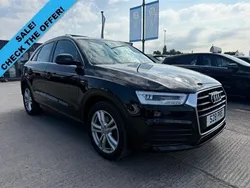 Black Used 2016 Audi Q3 S-Line SUV | £11,490 (Fair price)