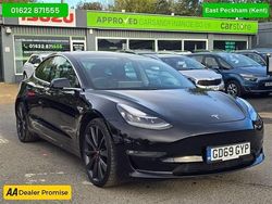 Used 2020 Tesla Model 3 Performance Sedan | £16,499 (Fair price)