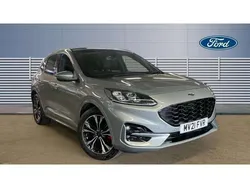 Silver Used 2021 Ford Kuga ST-Line X SUV | £17,360 (Fair price)