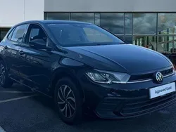 Deep black Used 2023 VW Polo Life Hatchback | £16,610 (Fair price)