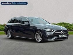 Grey Used 2023 Mercedes C200 AMG Line Premium Estate | £27,249 (Expensive)