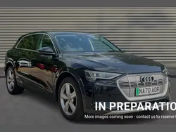 Black Used 2020 Audi e-tron Advanced SUV | £18,762 (Good price)