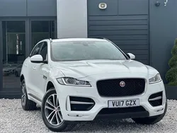 White Used 2017 Jaguar F-Pace R-Sport SUV | £17,995 (Fair price)
