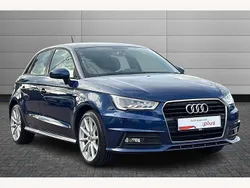 Blue Used 2017 Audi A1 S-Line Hatchback | £12,195 (A bit pricey)