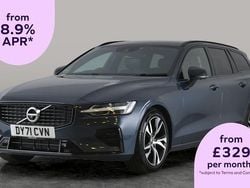 Blue Used 2021 Volvo V60 R-Design Estate | £21,336 (Fair price)