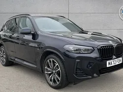 Black Used 2022 BMW X3 M Sport SUV | £37,990 (A bit pricey)