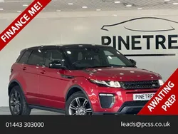 Red Used 2018 Land Rover Range Rover evoque Landmark Estate | £15,999 (Fair price)