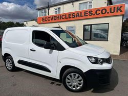 White Used 2020 Peugeot Partner Van | £5,995 (Fair price)