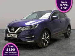 Blue Used 2019 Nissan Qashqai Tekna SUV | £13,610 (Fair price)