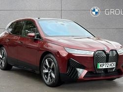 Red Used 2022 BMW iX M Sport SUV | £51,489 (Expensive)