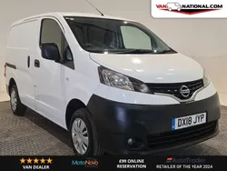 White Used 2018 Nissan NV200 Acenta Van | £9,690 (Good price)