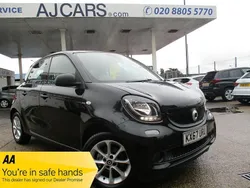 Black Used 2017 Smart ForFour Passion Premium Hatchback | £6,400 (Fair price)