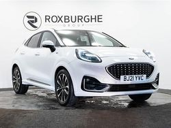 White Used 2021 Ford Puma ST-Line SUV | £12,750 (Fair price)