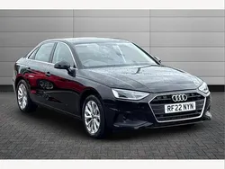 Brilliant black Used 2022 Audi A4 Comfort Sedan | £21,495 (Good price)