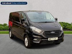 Black Used 2023 Ford Transit Custom Limited Van | £25,250 (Good price)