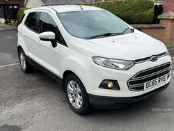 White Used 2015 Ford Ecosport Zetec SUV | £5,250 (Good price)