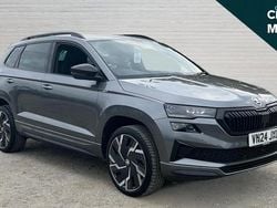 Graphite grey metallic Used 2024 Skoda Karoq SportLine SUV | £25,692 (Fair price)