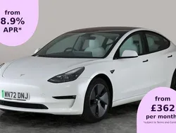 White Used 2022 Tesla Model 3 Long Range AWD Sedan | £22,656 (A bit pricey)