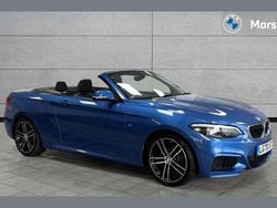 Blue Used 2020 BMW 218 M Sport Cabriolet | £17,791 (Fair price)