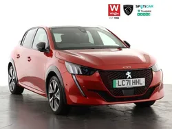 Red Used 2021 Peugeot e-208 GTi Hatchback | £13,799 (Fair price)