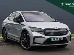 Silver Used 2024 Skoda Enyaq iV SportlinePlus SUV | £36,995