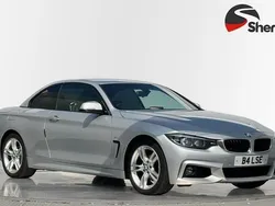 Silver Used 2019 BMW 420 M Sport Cabriolet | £15,990 (Fair price)