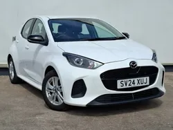 White Used 2024 Mazda 2 Center-Line Hatchback | £16,698 (Fair price)
