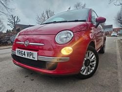 Red Used 2014 Fiat 500 Lounge Hatchback | £2,799 (Super price)
