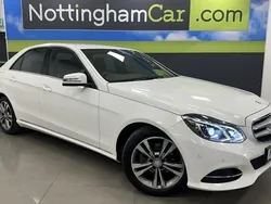 White Used 2015 Mercedes E220 SE Sedan | £10,995 (Fair price)