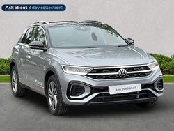 Silver Used 2025 VW T-Roc R-line SUV | £28,999 (A bit pricey)