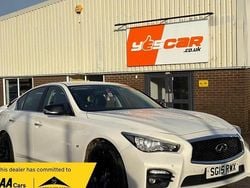 White Used 2015 Infiniti Q50 Sport Tech Sedan | £7,775 (Fair price)