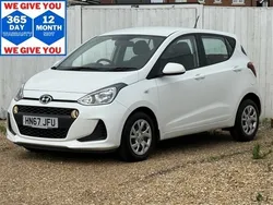 White Used 2017 Hyundai i10 SE Hatchback | £8,999 (Fair price)