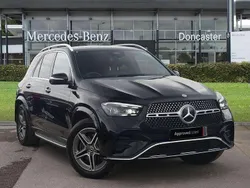 Black Used 2024 Mercedes GLE300 AMG line SUV | £53,500